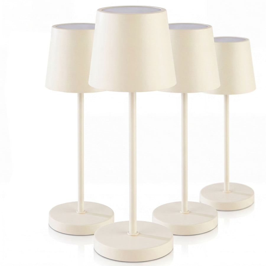 MERLE Stmívatelná Stolní Lampa 4 ks Bílá 305 mm