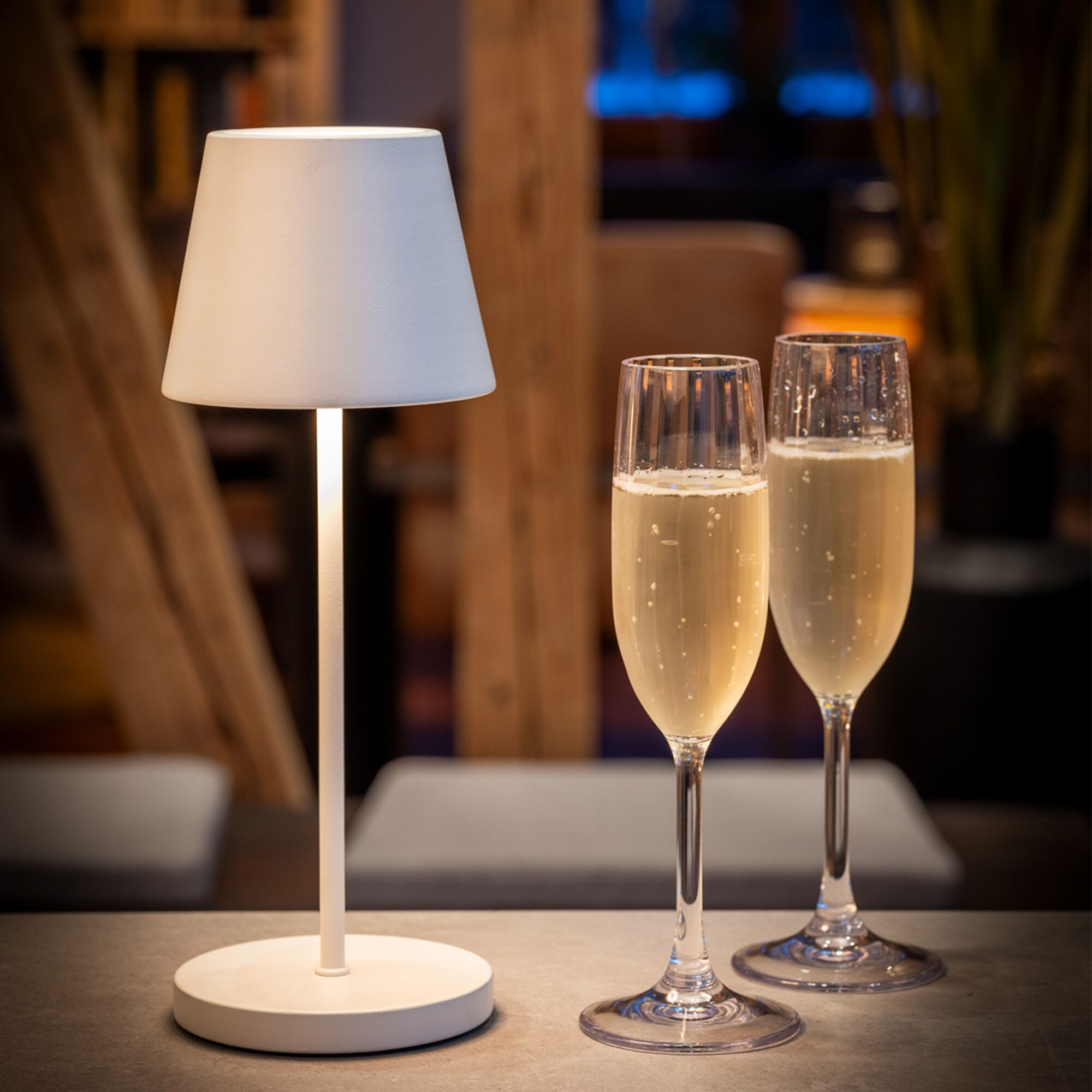 MERLE Stmívatelná Stolní Lampa 4 ks Bílá 305 mm