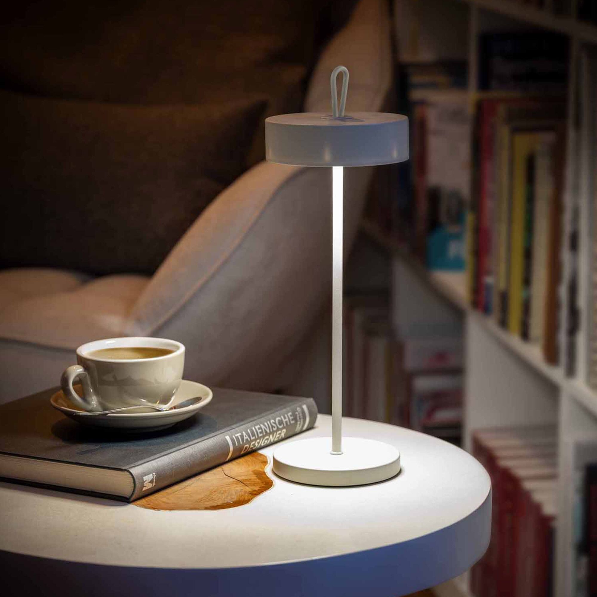 CLEO Stmívatelná Stolní Lampa 120 mm Bílá 4 Stück