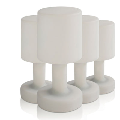 FINN Stmívatelná Stolní Lampa Bílá 250 mm 4 Kusy
