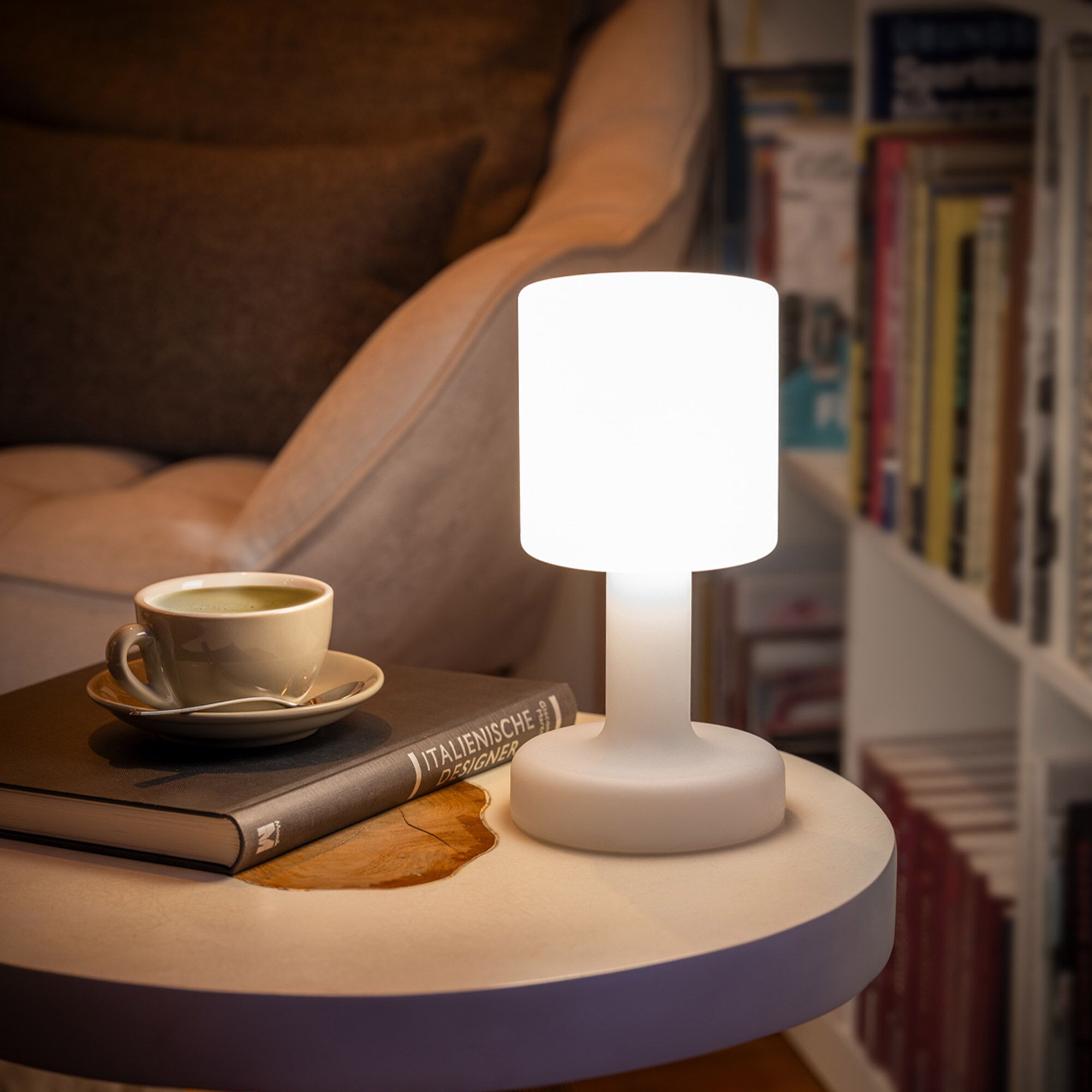FINN Stmívatelná Stolní Lampa Bílá 250 mm 4 Kusy