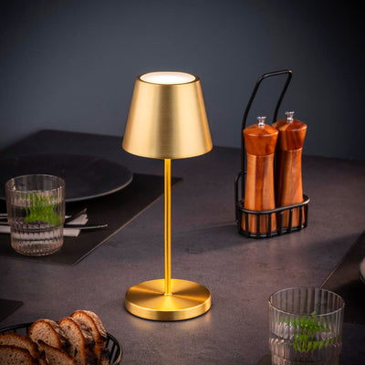 MERLE Tischlampe Gold 305 mm 4 Stück