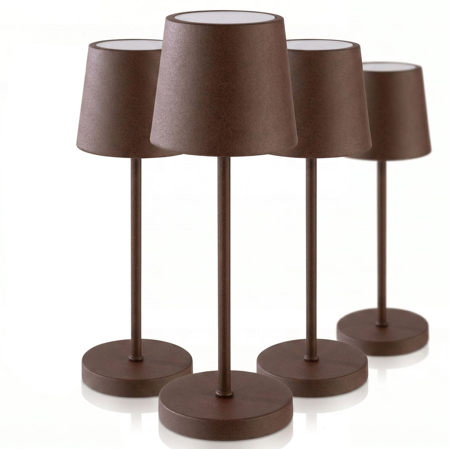 MERLE Stmívatelná Stolní Lampa Kov 305 mm 4 Stück