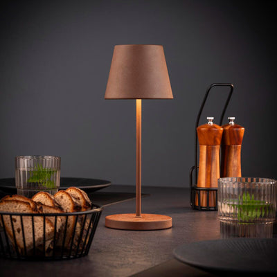 MERLE Stmívatelná Stolní Lampa Kov 305 mm 4 Stück