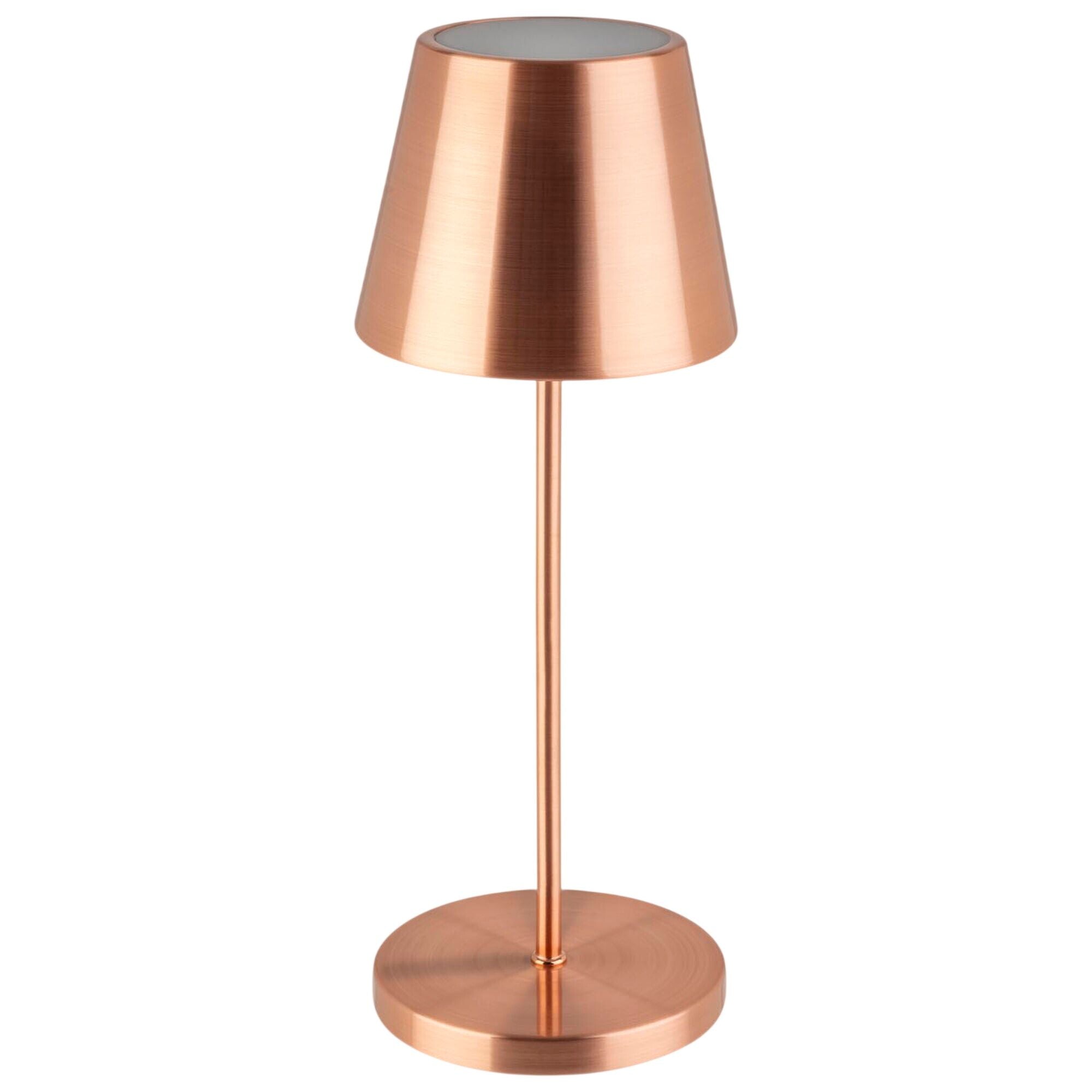 MERLE Tischlampe 305 mm Kupfer 4er-Set