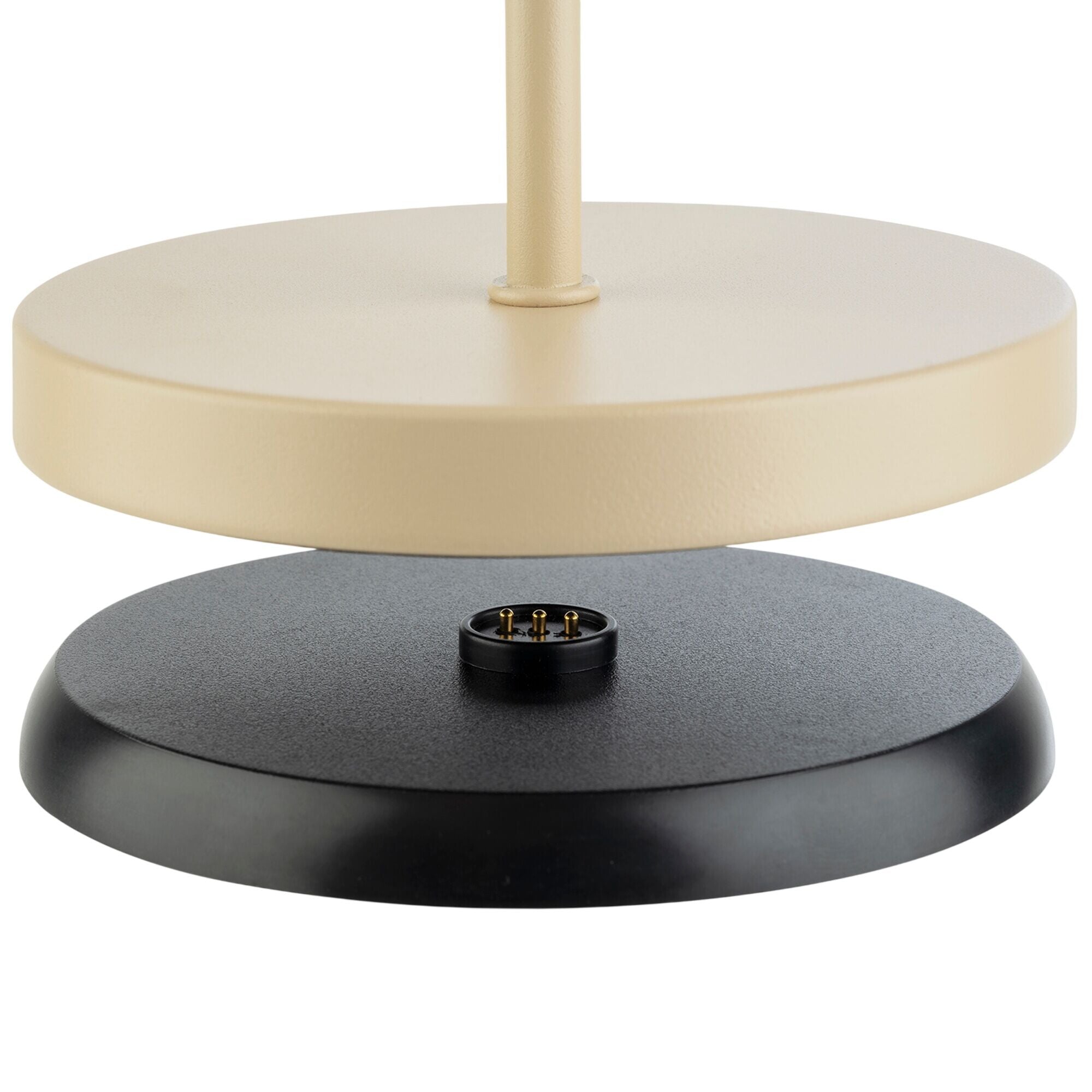 MERLE Tischlampe 4er-Set kabellos dimmbar 305 mm Sand