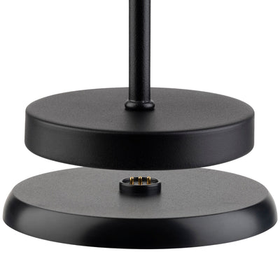MERLE MINI Stmívatelná Stolní Lampa Kovová Černá 4 Ks