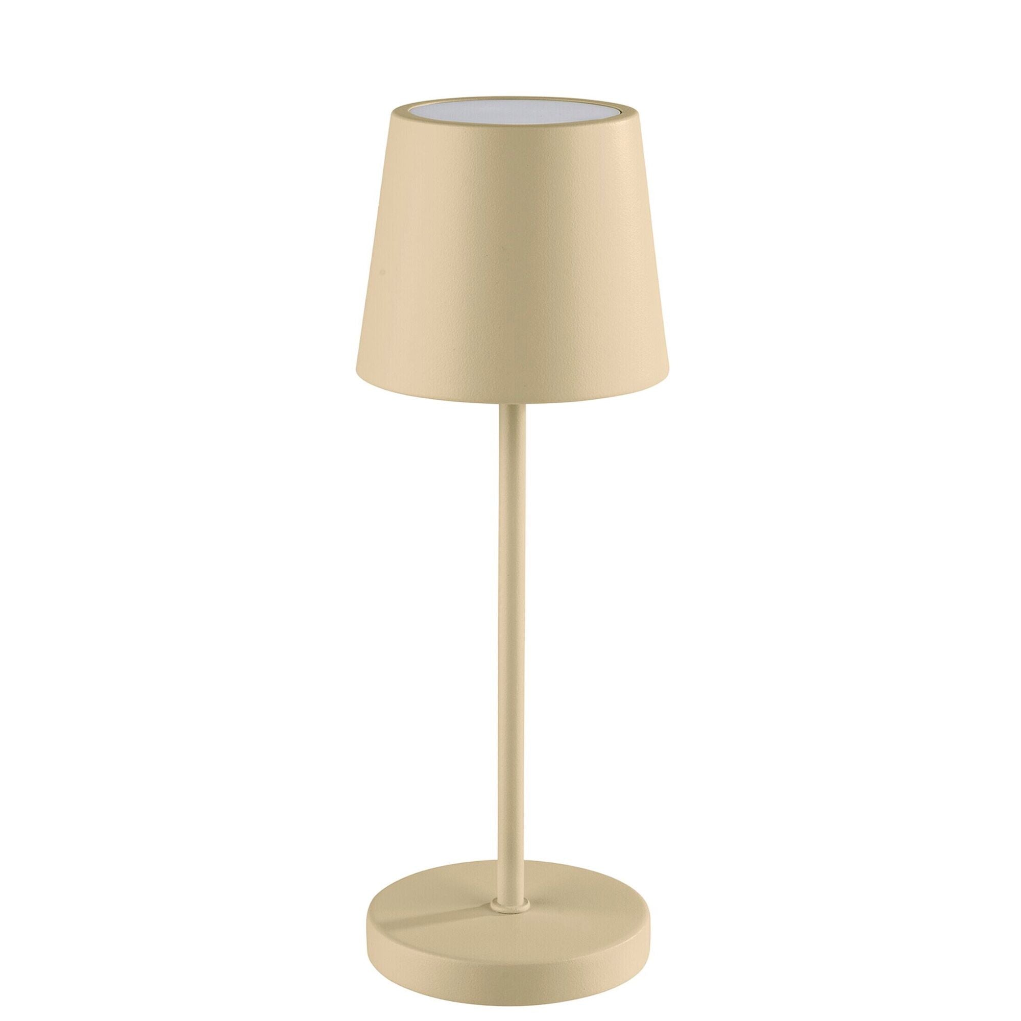 MERLE MINI Stmívatelná Stolní Lampa Kov Písková 250 mm 4 Stück