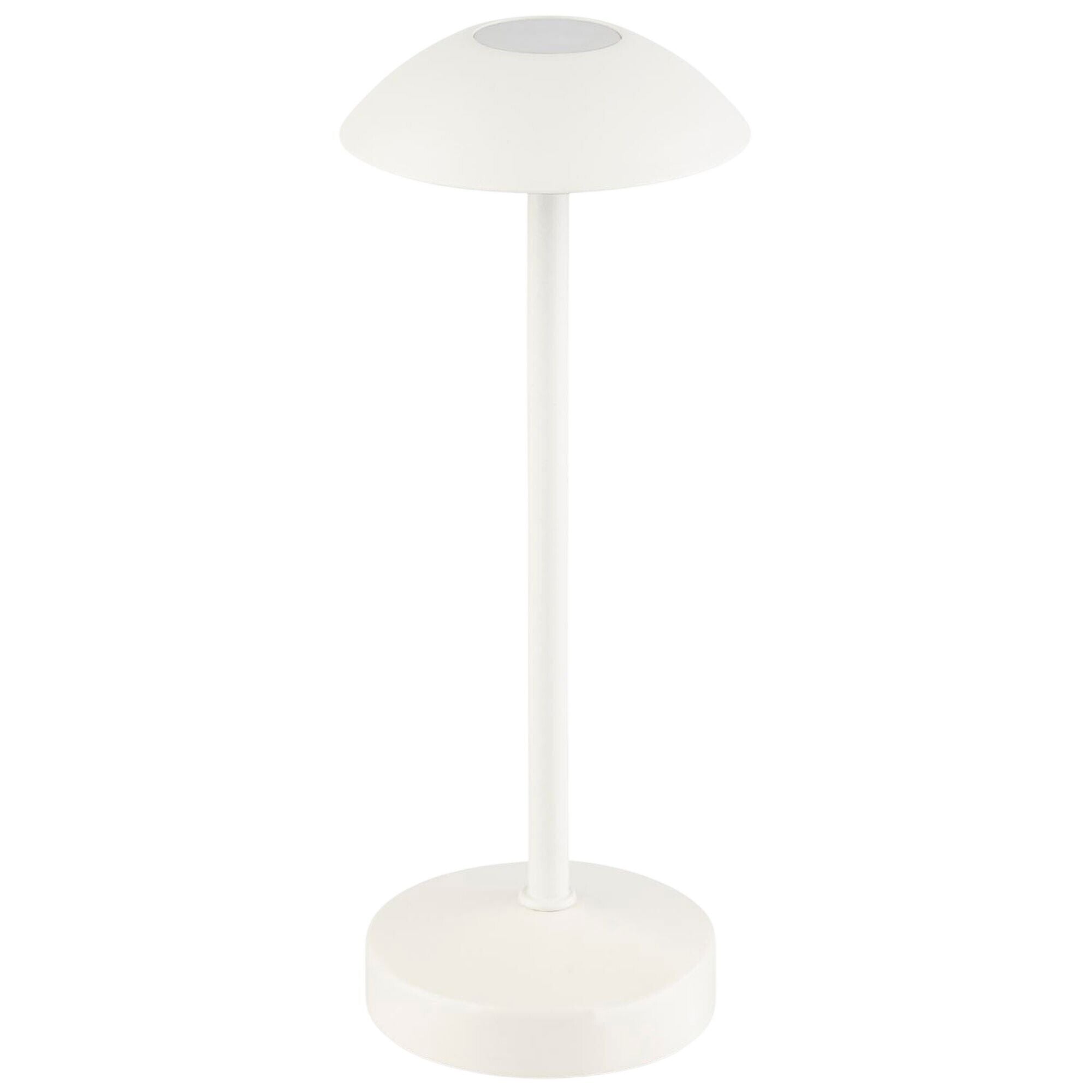 ALVA Tischlampe 3-fach dimmbar Ø 80 mm 205 mm Weiß 4 Stück