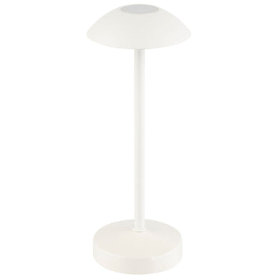 ALVA Tischlampe 3-fach dimmbar Ø 80 mm 205 mm Weiß 4 Stück
