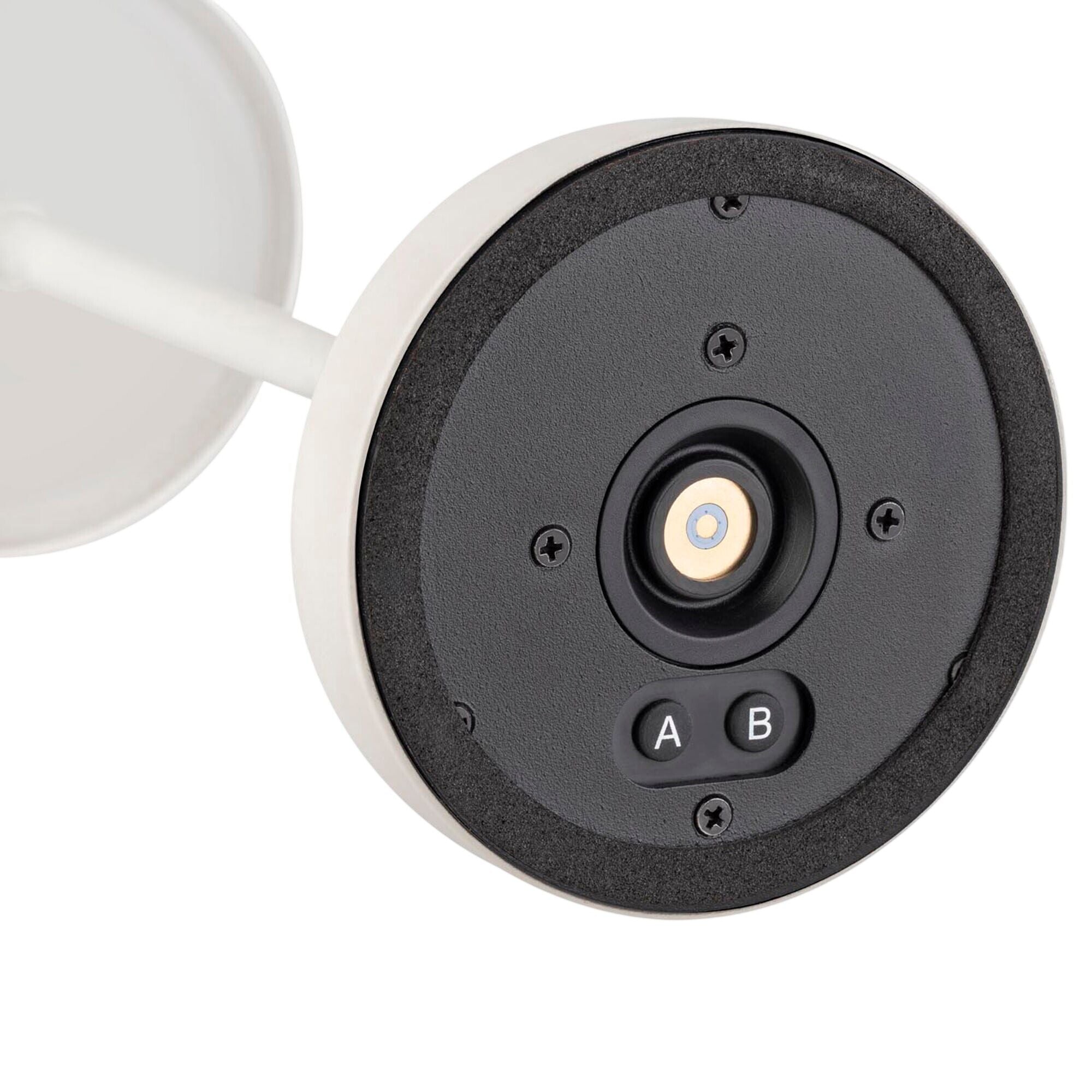 ALVA Tischlampe 3-fach dimmbar Ø 80 mm 205 mm Weiß 4 Stück