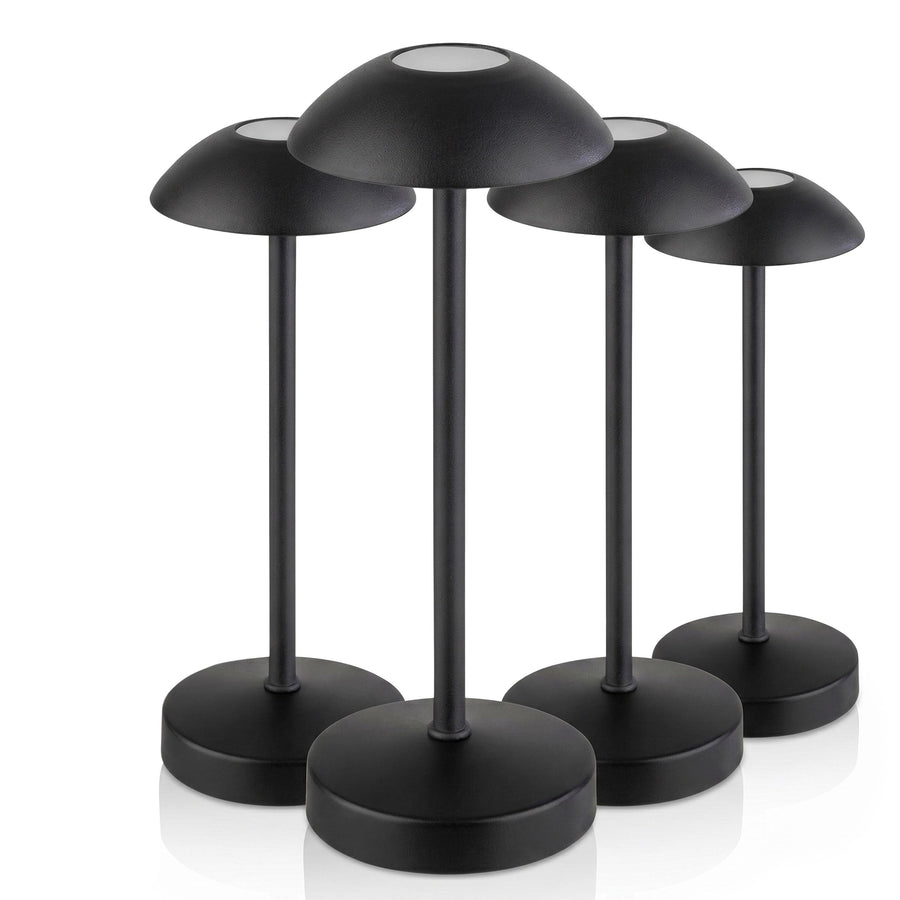 ALVA Stmívatelná Stolní Lampa 1 W 100 lm Černá 4 Kusy
