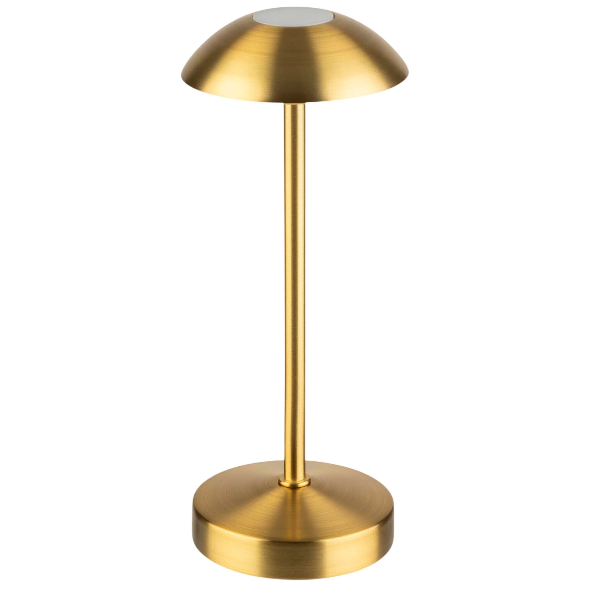 ALVA Stmívatelná Stolní Lampa Kov Zlatá 205 mm 4 Kusy