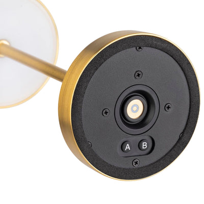 ALVA Stmívatelná Stolní Lampa Kov Zlatá 205 mm 4 Kusy