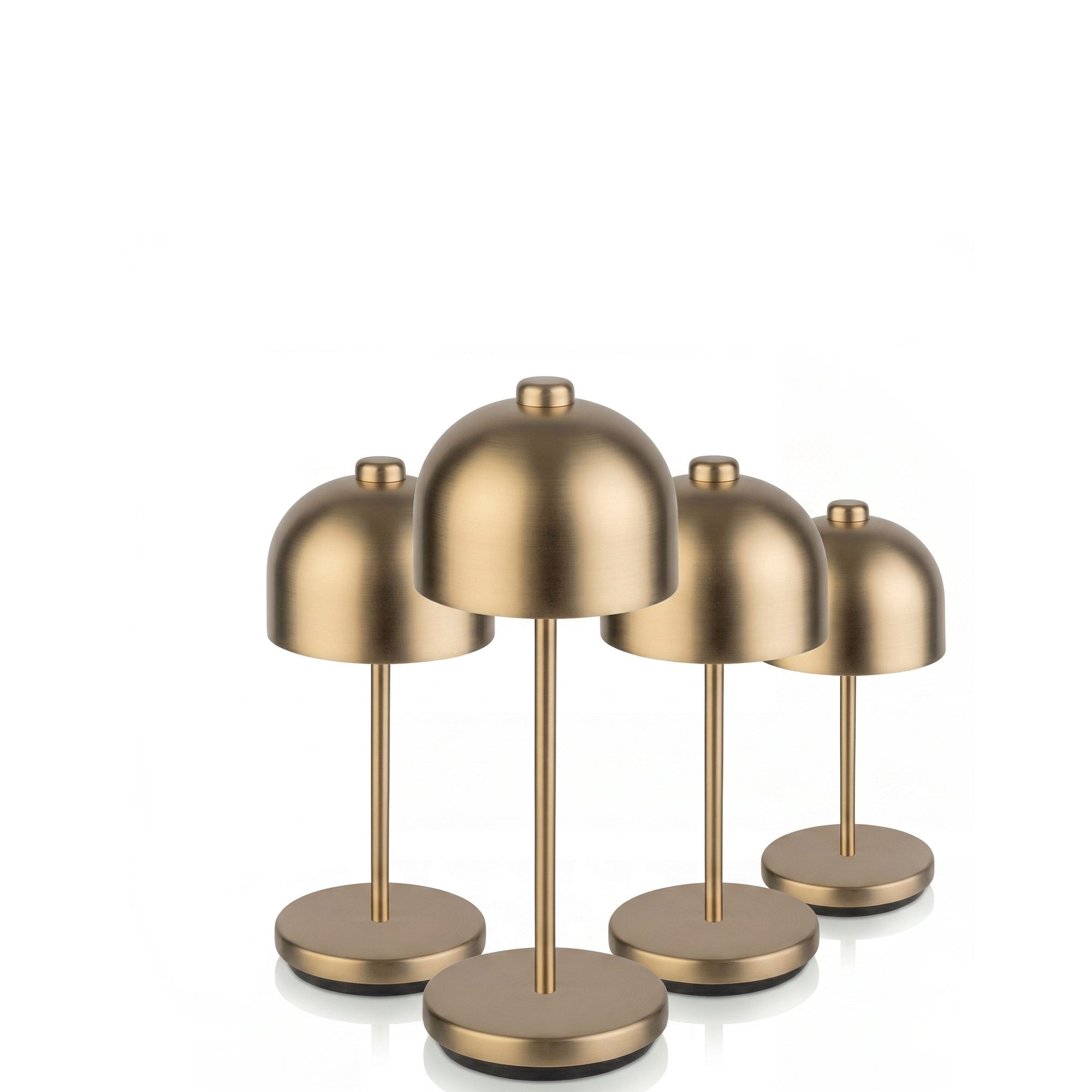 JOSEF MINI Tischlampe 4 Stück 205 mm Champagner
