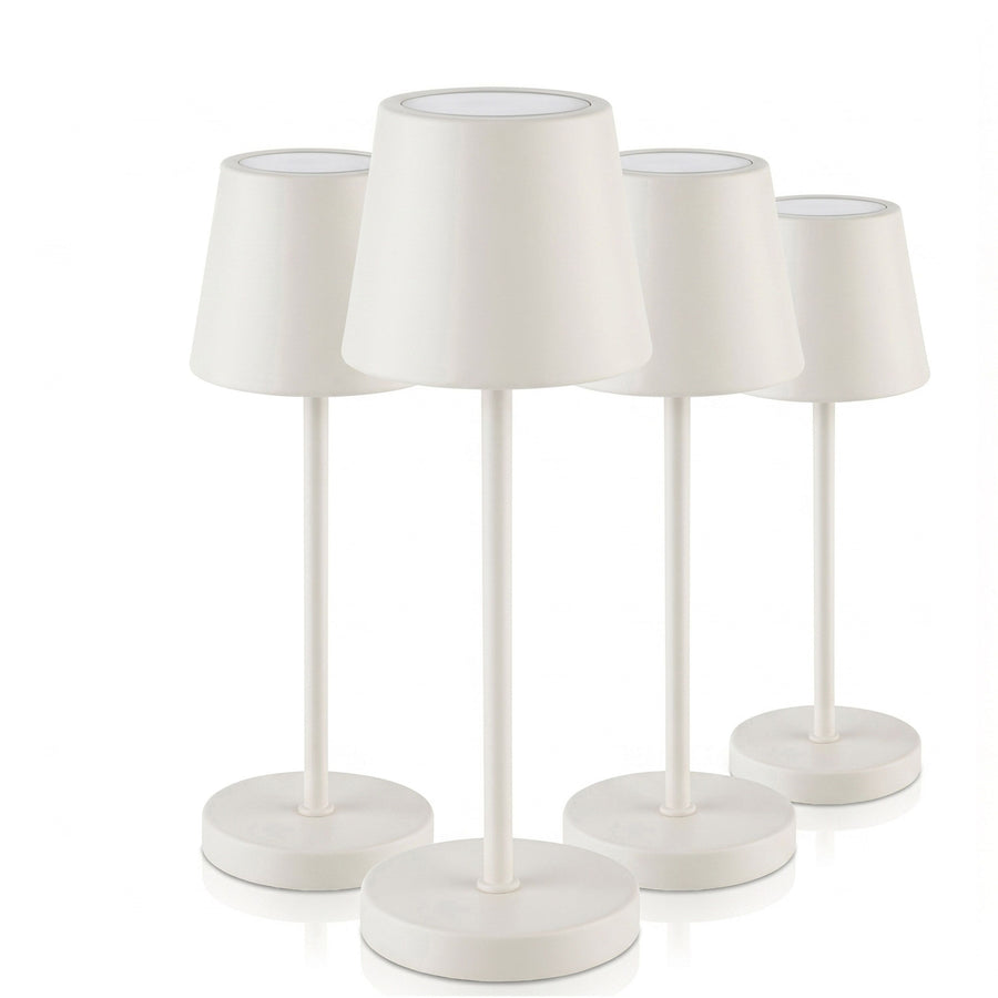 MERLE MICRO Stmívatelná Stolní Lampa 80 x 80 x 200 mm Bílá 4 Stück
