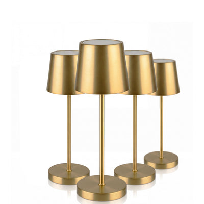MERLE MICRO Tischlampe 80 mm 4 Stück Gold