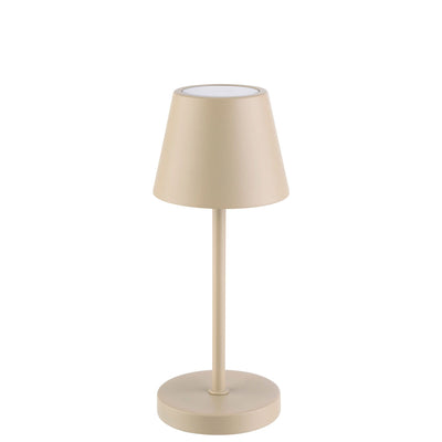 MERLE MICRO Tischlampe 200 mm Metall Sandfarben 4er-Set