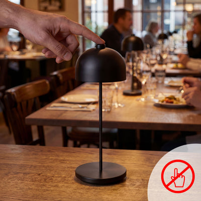 JOSEF MINI Tischlampe 4 Stück 205 mm Champagner