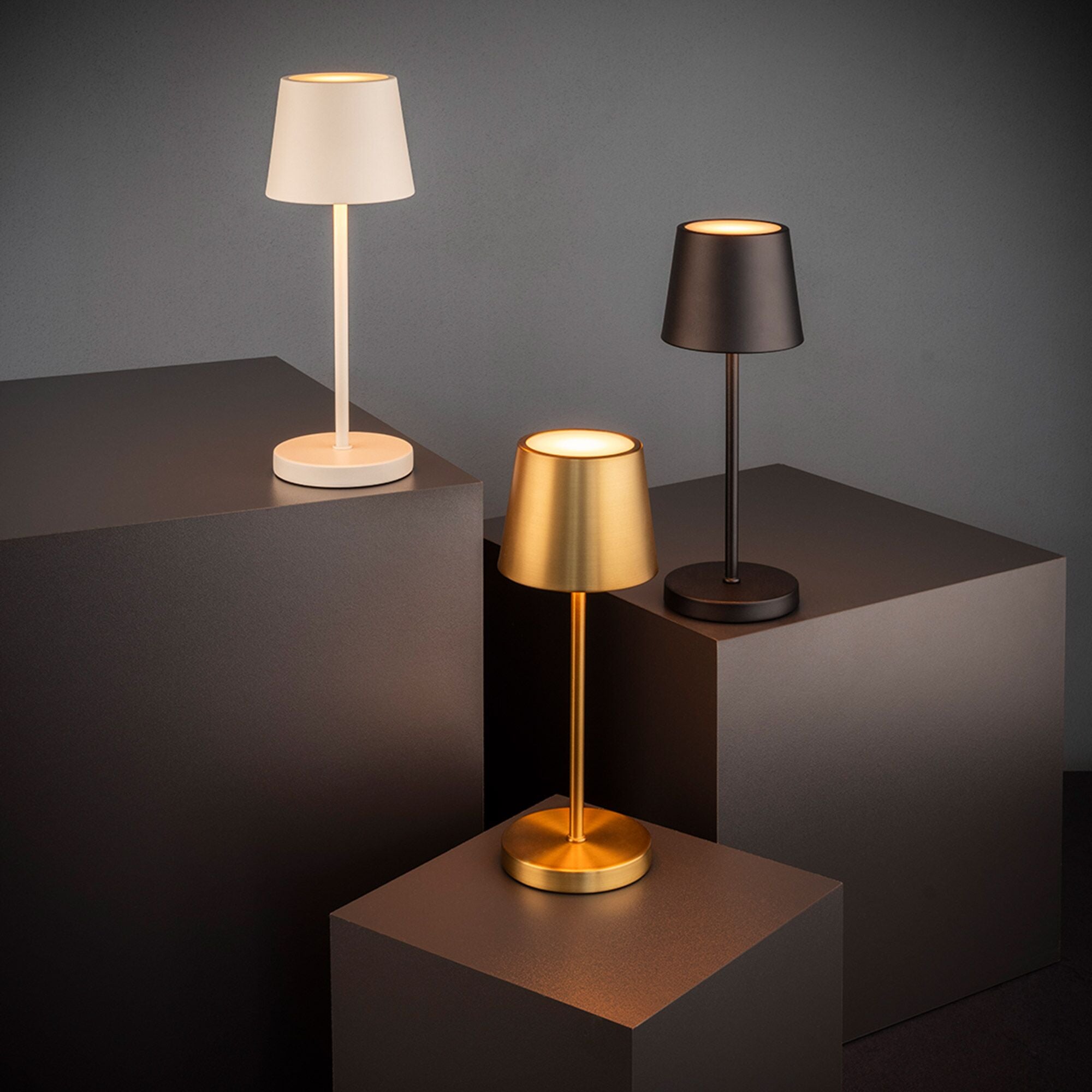 MERLE Stmívatelná Stolní Lampa 4 ks Bílá 305 mm