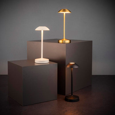 ALVA Stmívatelná Stolní Lampa 1 W 100 lm Černá 4 Kusy