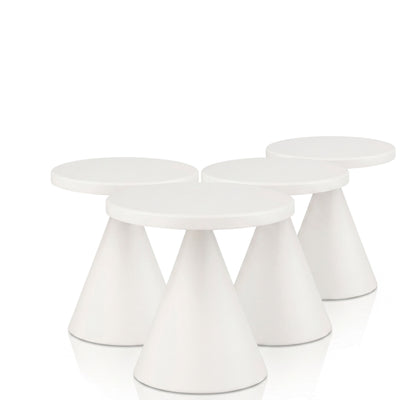CONE MINI Tischlampe 130 mm 4 Stück Weiß