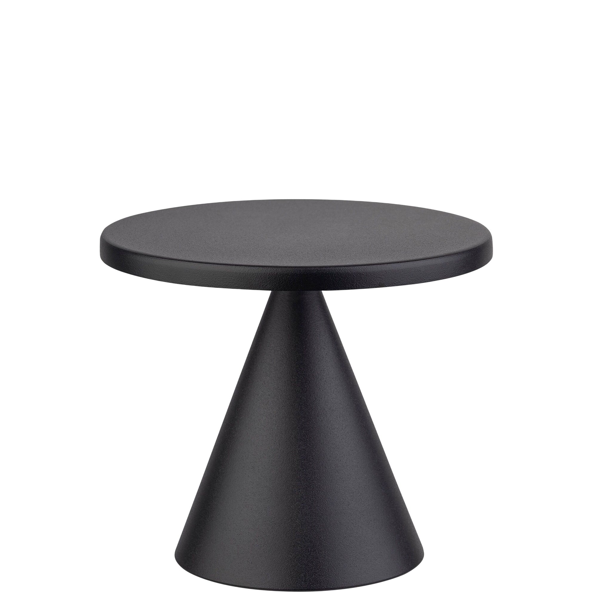 CONE MINI Tischlampe Metall Schwarz 130 mm 4 Stück
