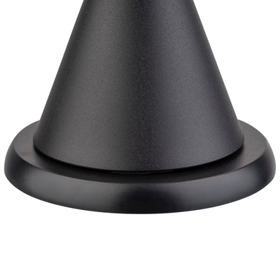 CONE MINI Tischlampe Metall Schwarz 130 mm 4 Stück