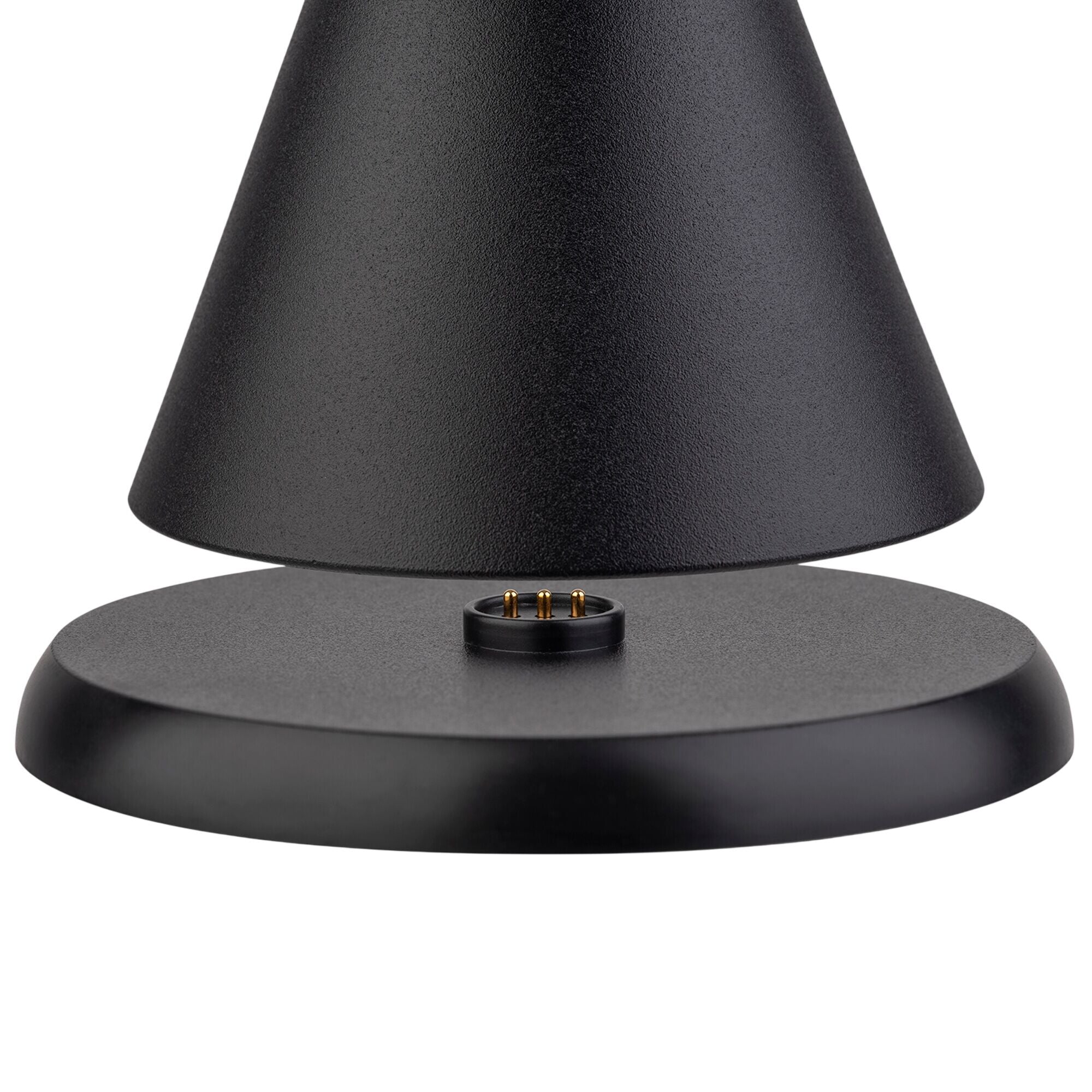 CONE MINI Tischlampe Metall Schwarz 130 mm 4 Stück