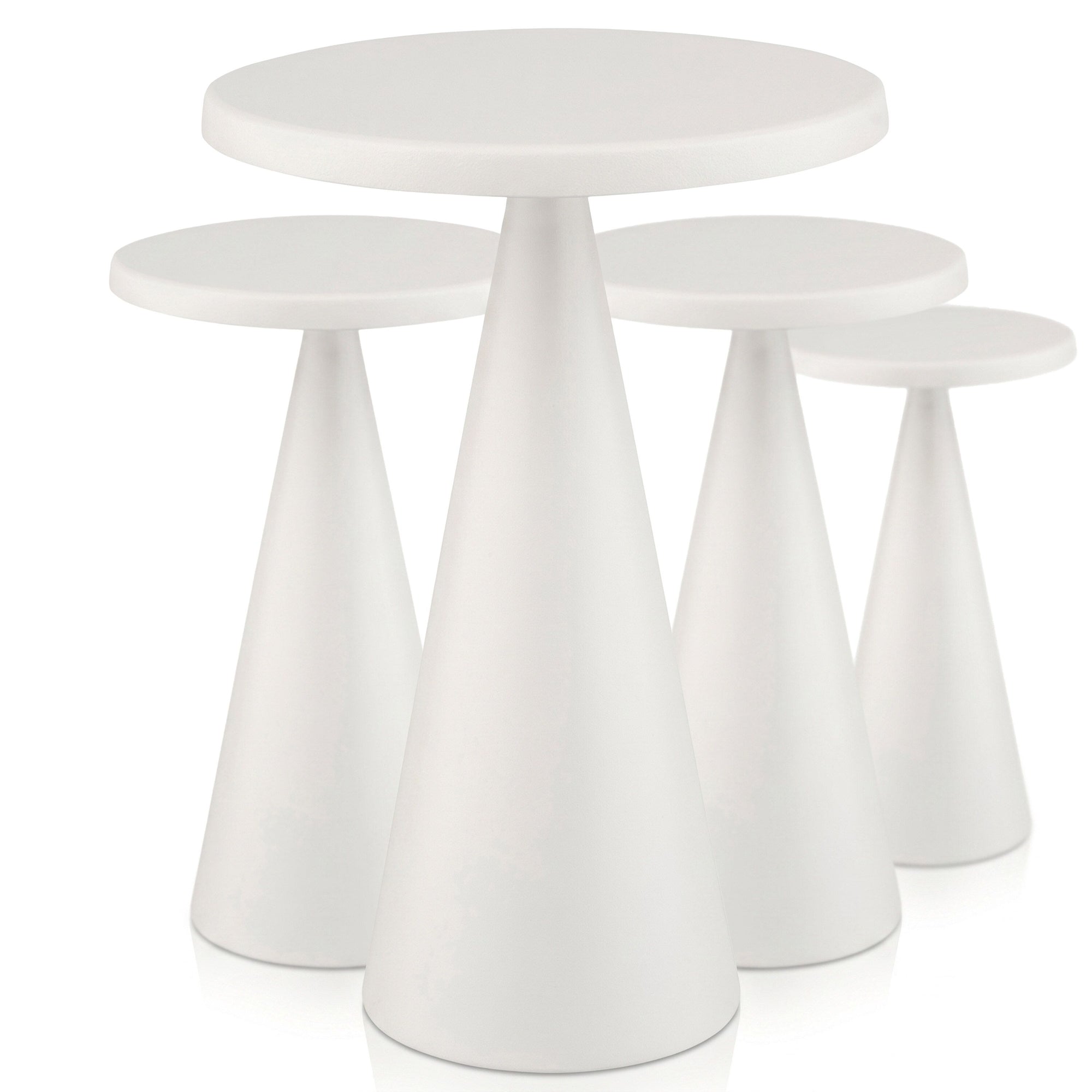CONE LED Tischlampe Ø 130 mm 180 mm 4 Stück
