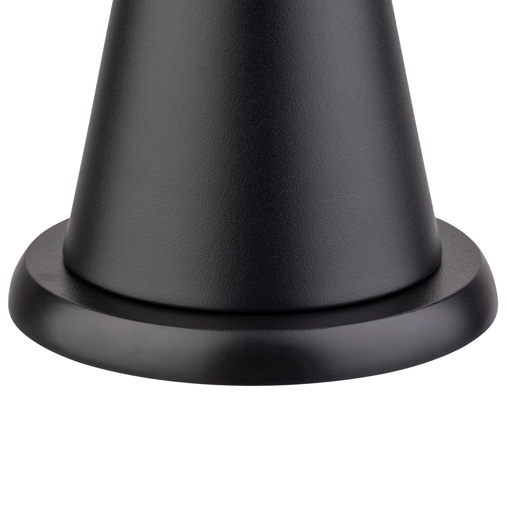 CONE Tischlampe 130 x 130 x 180 mm Schwarz 4 Stück