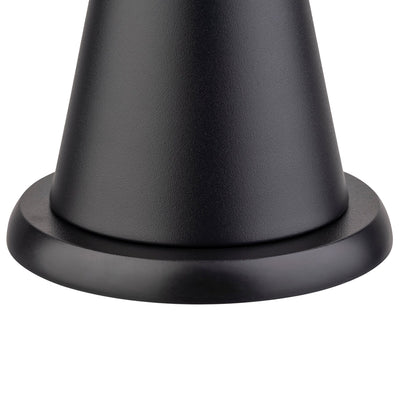CONE Tischlampe 130 x 130 x 180 mm Schwarz 4 Stück