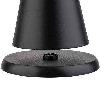 CONE Tischlampe 130 x 130 x 180 mm Schwarz 4 Stück