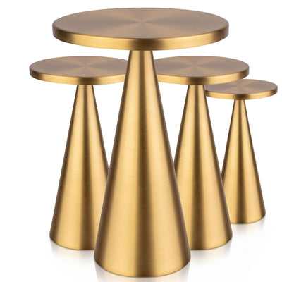 CONE Tischlampe Ø 130 mm 180 mm Gold 4 Stk