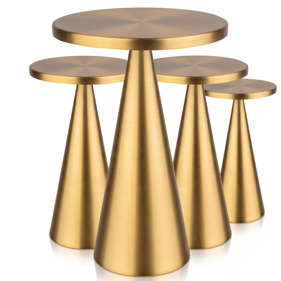 CONE Tischlampe Ø 130 mm 180 mm Gold 4 Stk