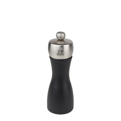 PEUGEOT FIDJI Pfeffermühle Holz Schwarz Matt 150 mm 6 Stück