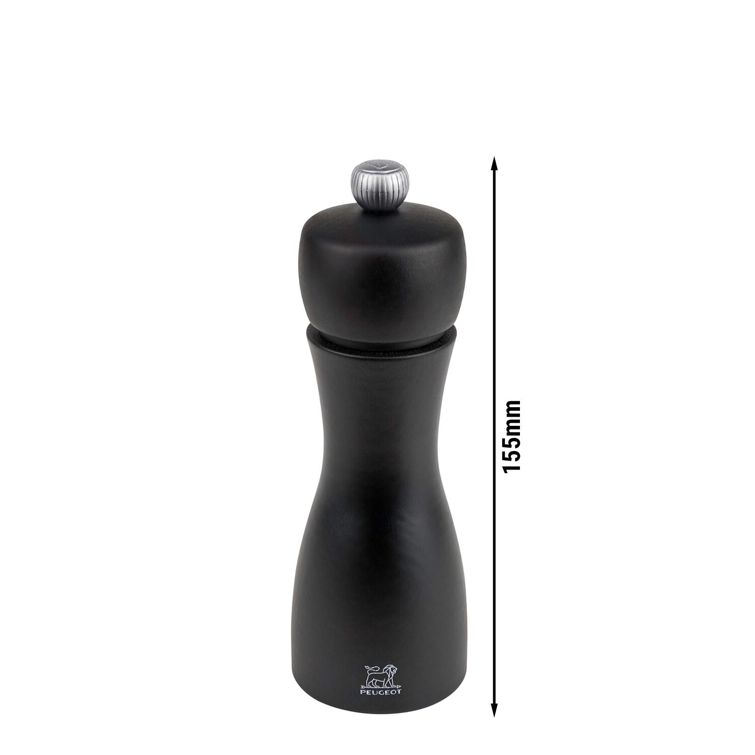 PEUGEOT TAHITI Pfeffermühle Holz Schwarz Matt 150 mm 6 Stück