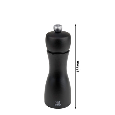 PEUGEOT TAHITI Pfeffermühle Holz Schwarz Matt 150 mm 6 Stück
