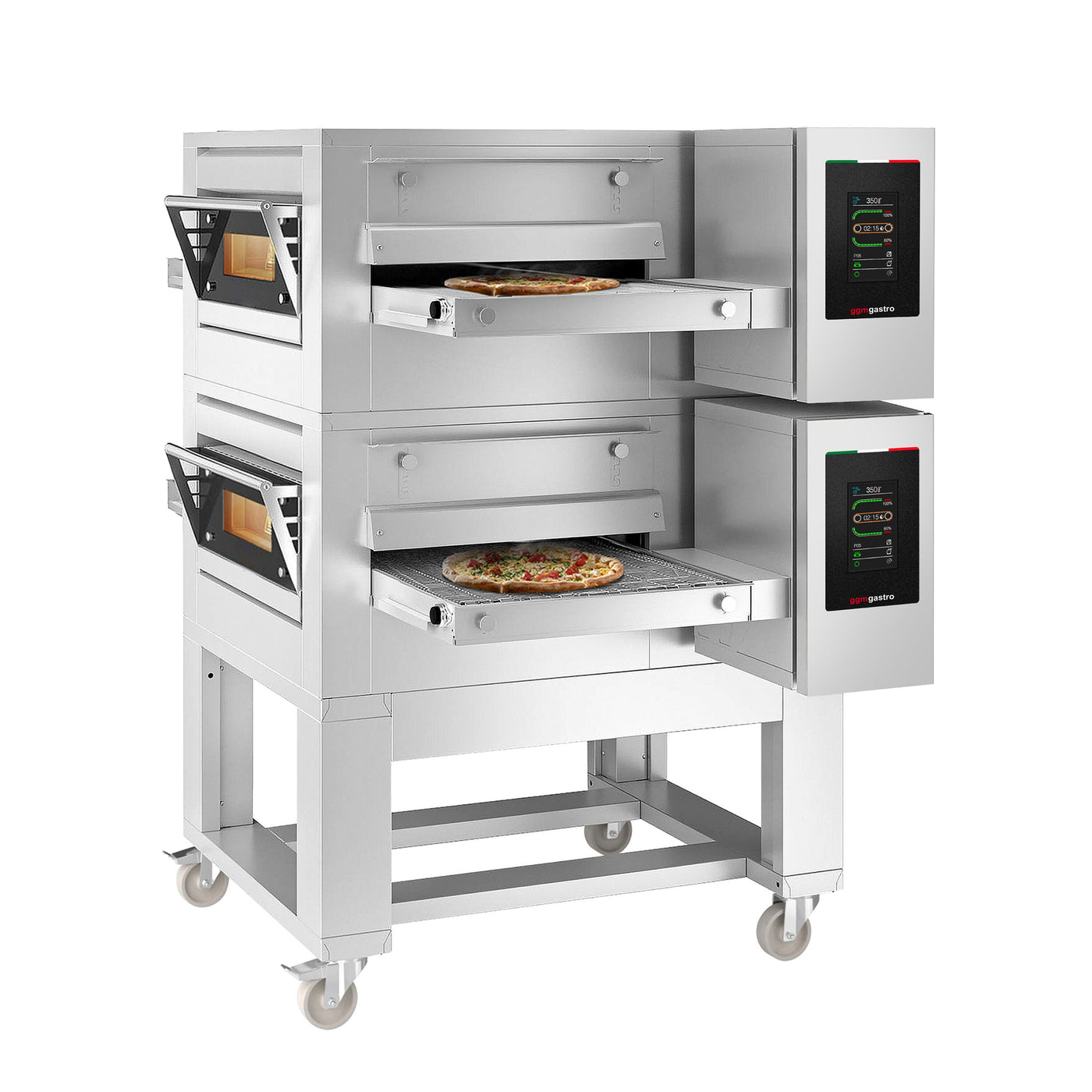 Elektro-Pizza-Durchlaufofen 49,8 kW 1650 mm