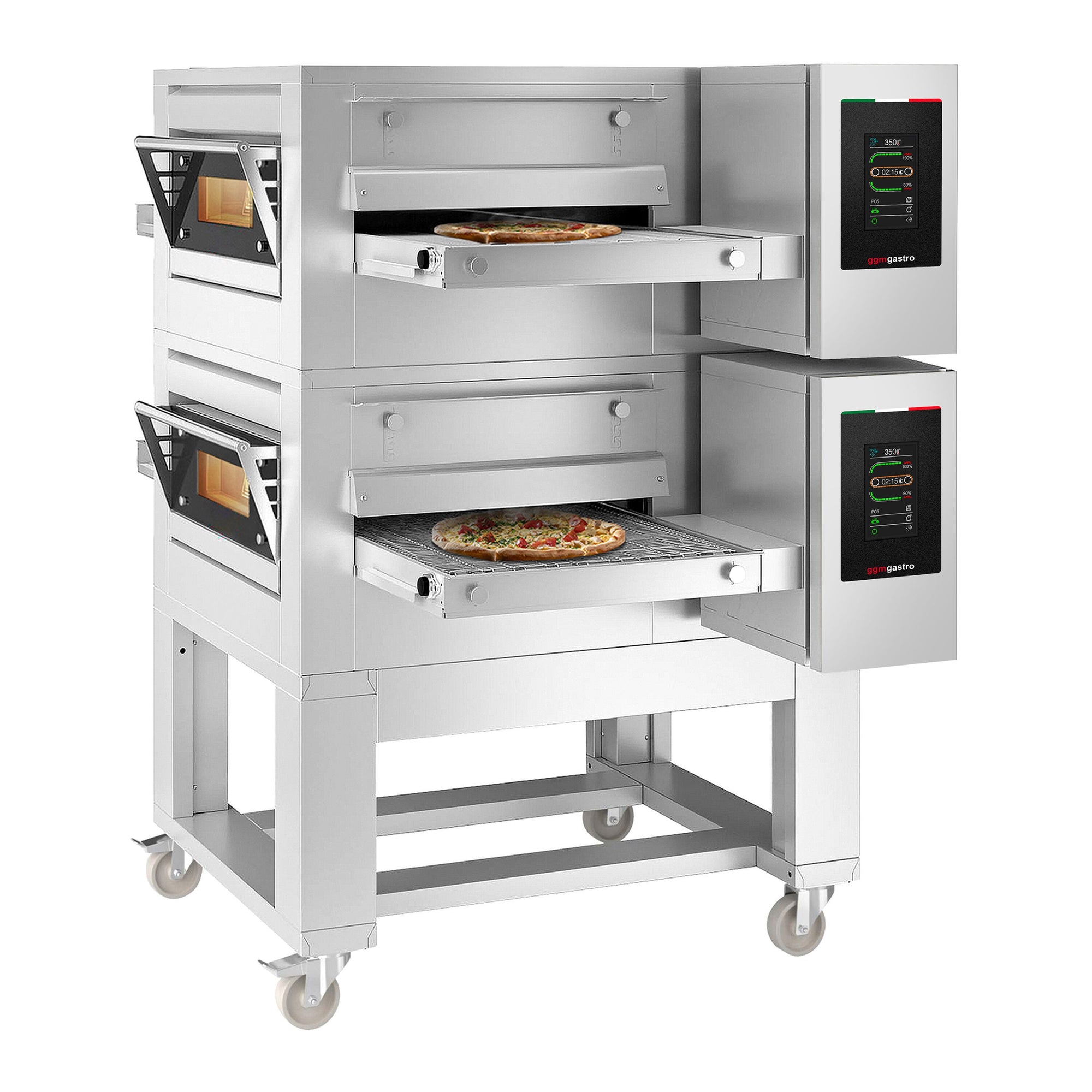Gas-Durchlaufofen 1980 mm 2450 mm Touchscreen 350 °C