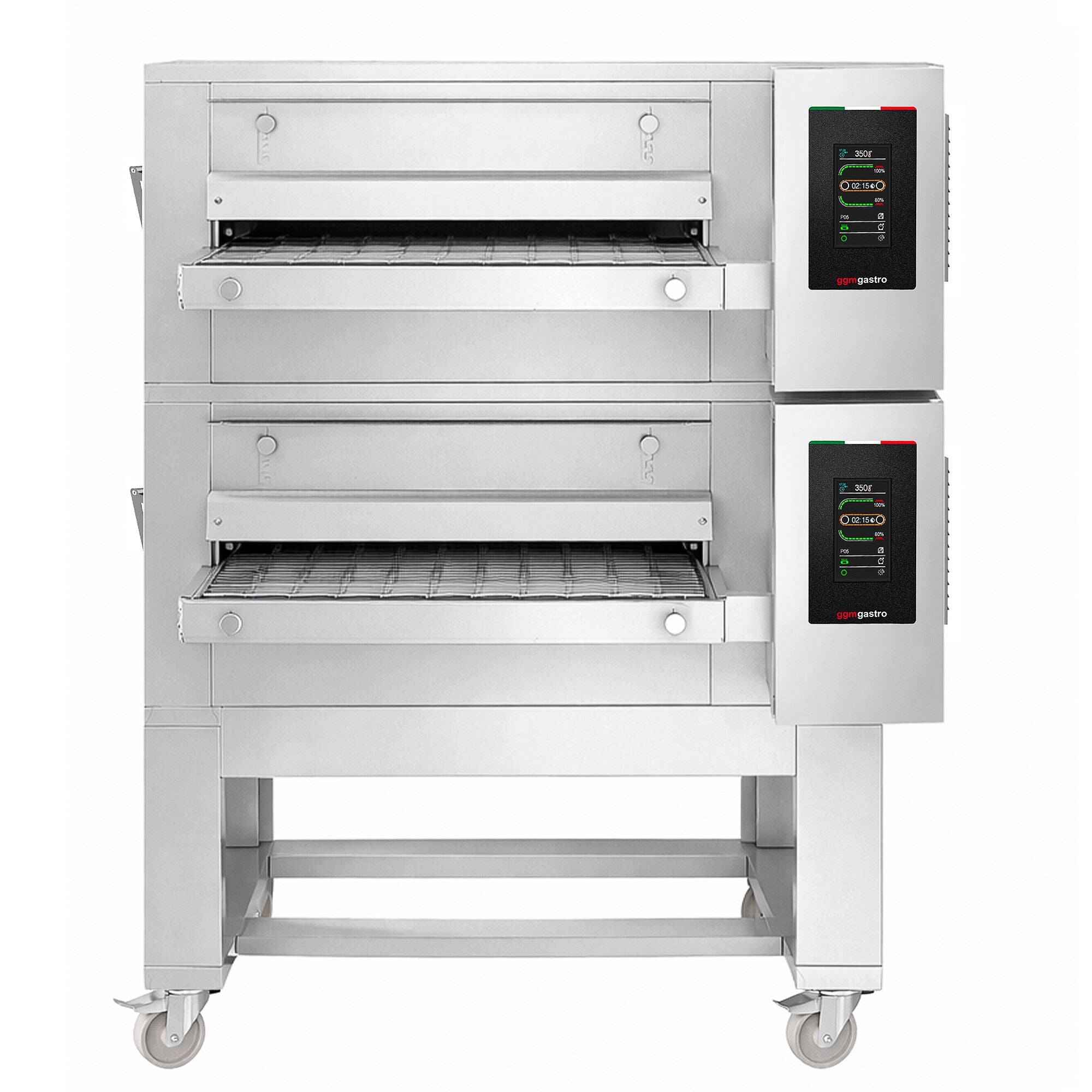 GGM Gastro Gas-Durchlaufofen 1260 x 1750 mm 2 Kammern