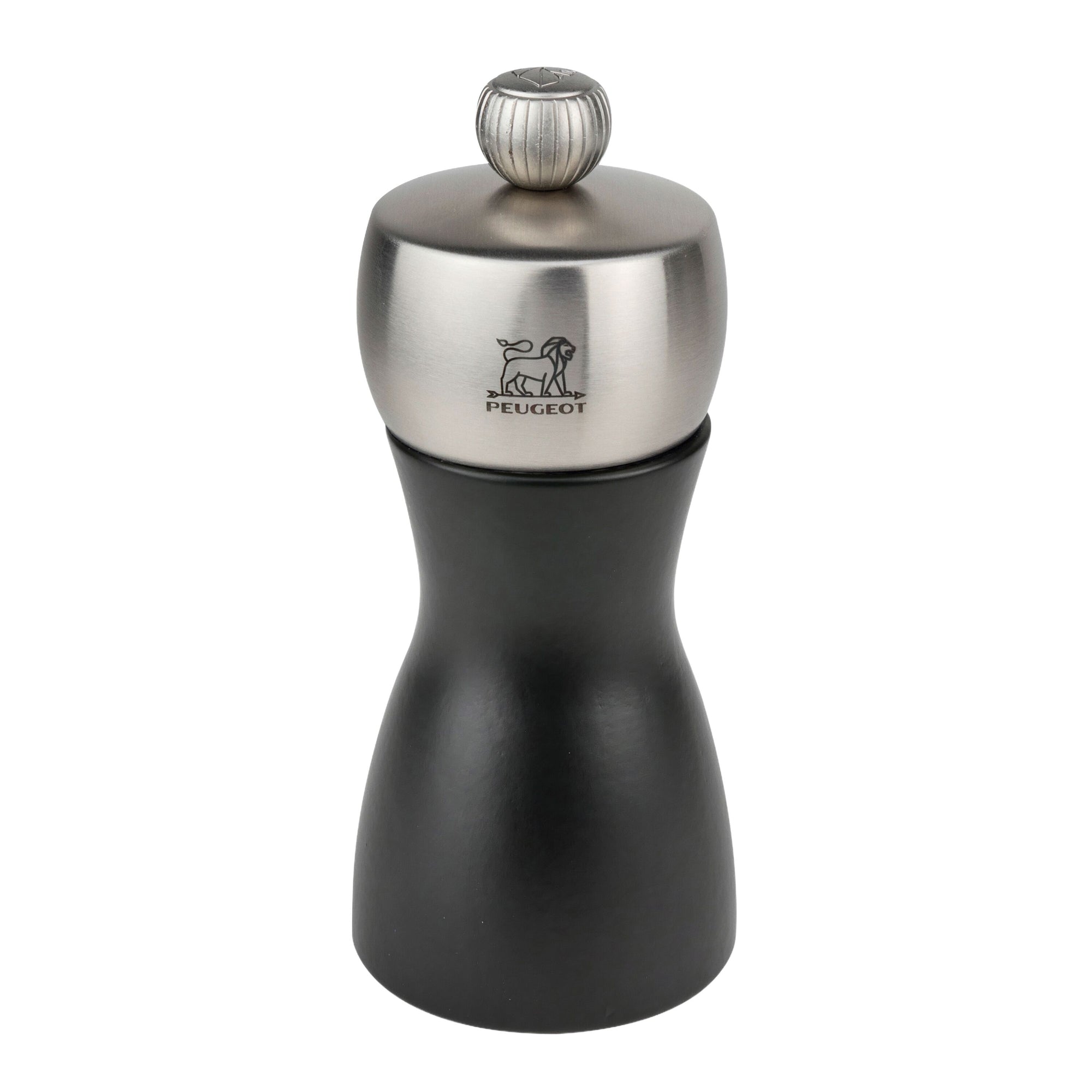 PEUGEOT FIDJI Pfeffermühle Holz Mattschwarz 120 mm 6 Stück
