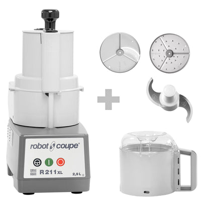 Robot Coupe R 211 XL Küchenmaschine Gemüseschneider 2,9 L 550 W