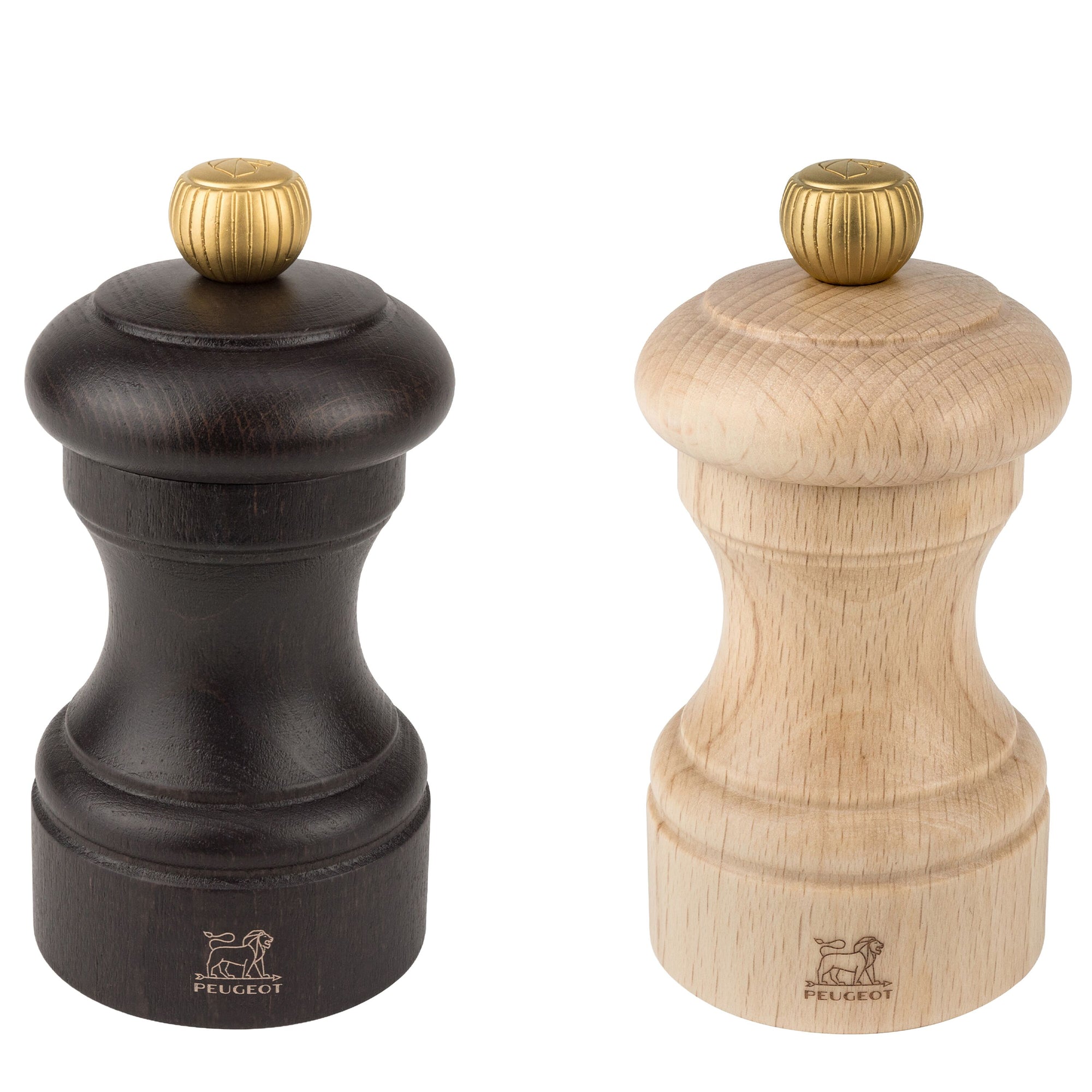 PEUGEOT BISTRO Salz- und Pfeffermühle Holz Schokolade Natur 100 mm