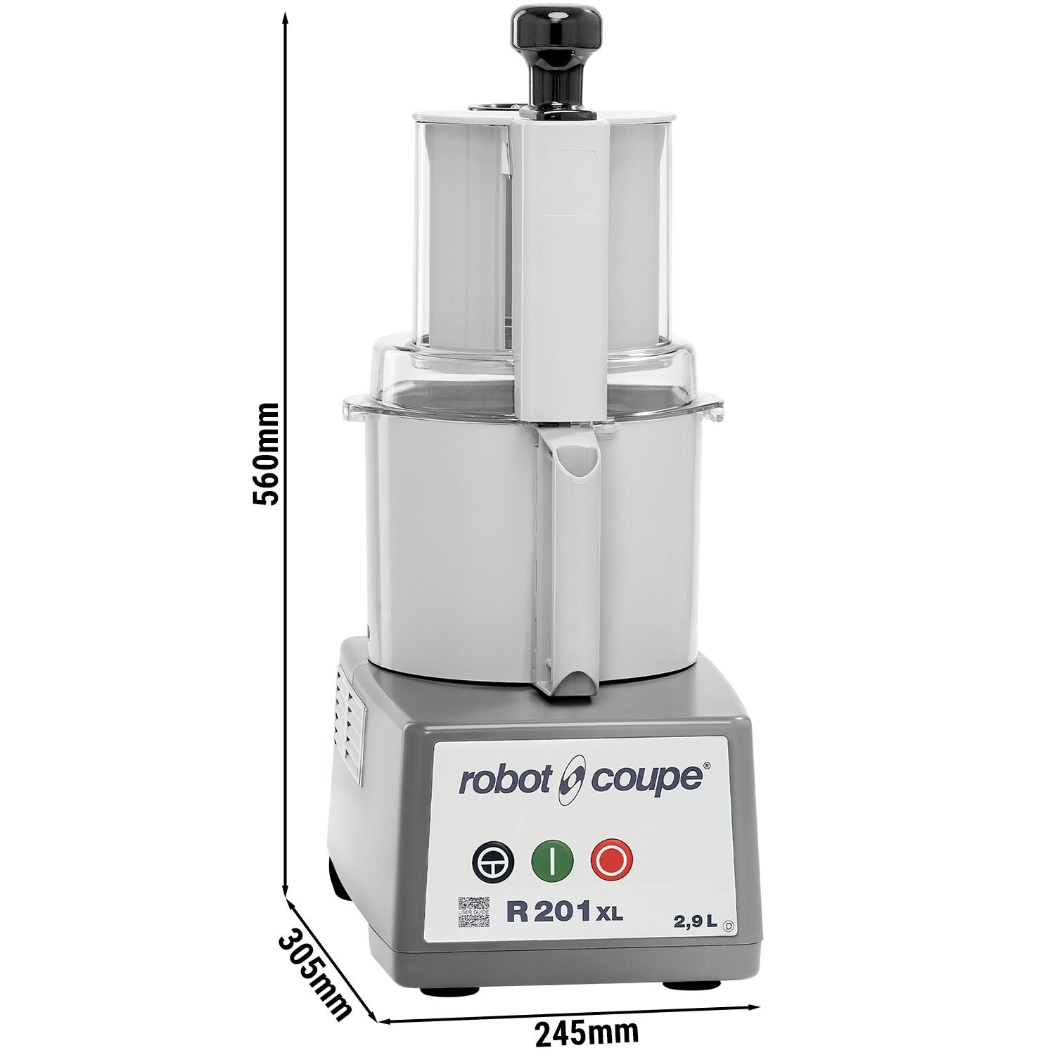 ROBOT COUPE R 201 XL Kräuterzerkleinerer 2,9 l 550 W