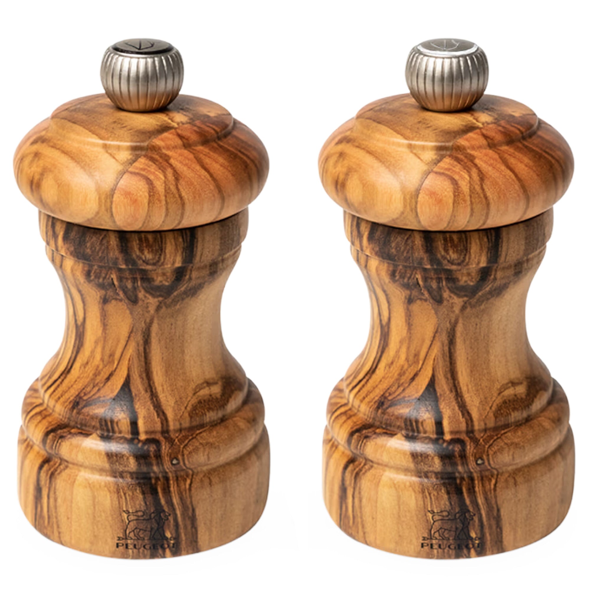 PEUGEOT BISTRO Salz- und Pfeffermühle Olivenholz 100 mm 6 Stück