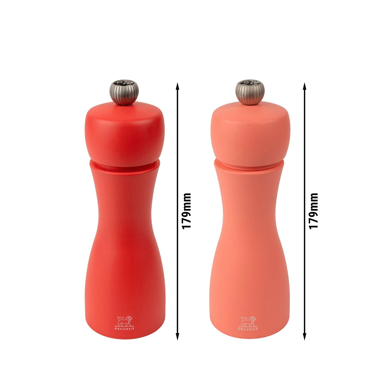 Peugeot Tahiti Fire Salz- Und Pfeffermühle Holz Rot 150 mm