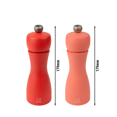 Peugeot Tahiti Fire Salz- Und Pfeffermühle Holz Rot 150 mm