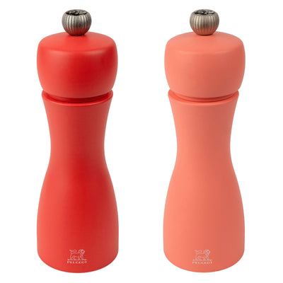 Peugeot Tahiti Fire Salz- Und Pfeffermühle Holz Rot 150 mm