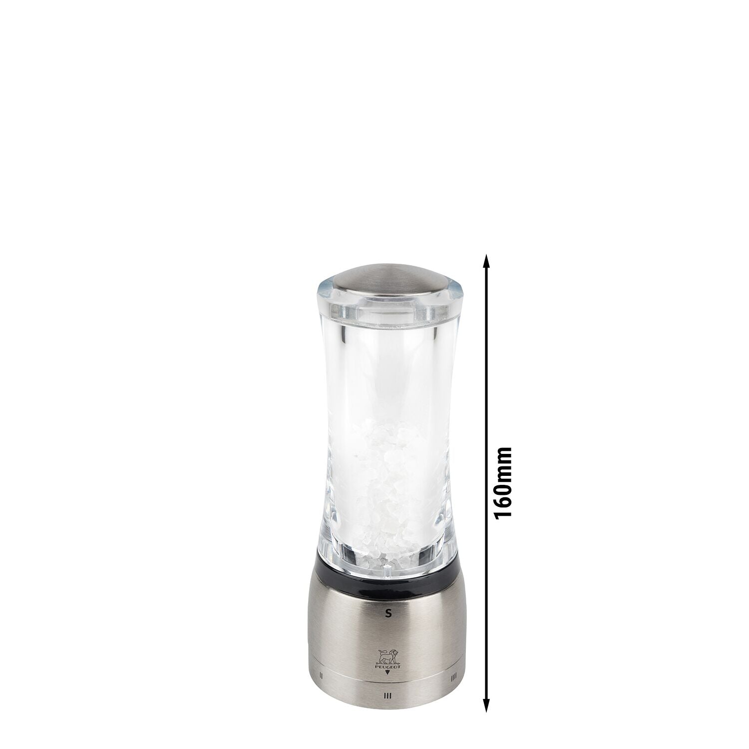 PEUGEOT DAMAN Salzstreuer Acryl 160 mm 6 Stück